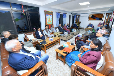 समानुपातिक उम्मेदवार टुंगो लगाउन एमाले सचिवालय बैठक जारी